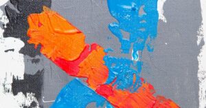 Abstract art painting