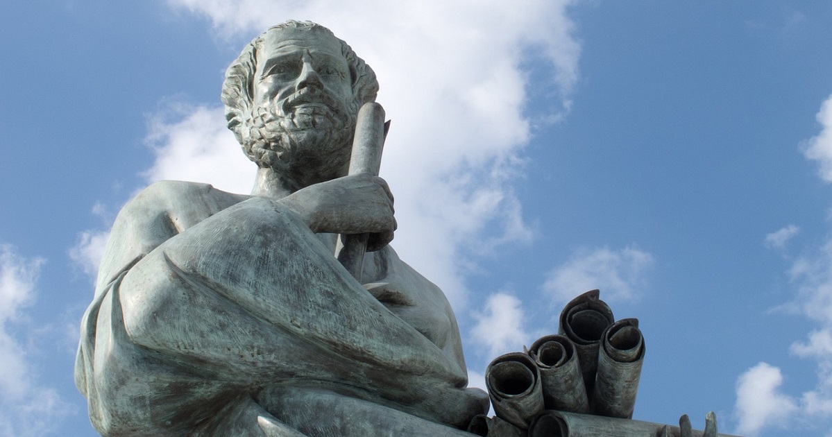 Statue of Socrates in Greece