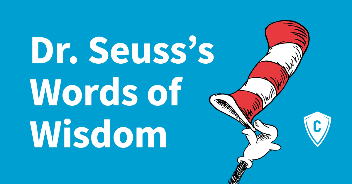 Dr Seuss Words of Wisdom quotes