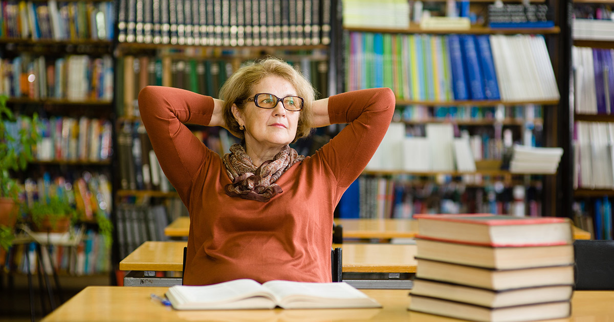 A teacher confident in her leadership abilities