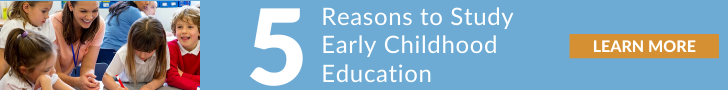 5 Motivi di studio di istruzione per l'infanzia